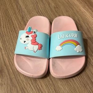 Gently used unicorn slides